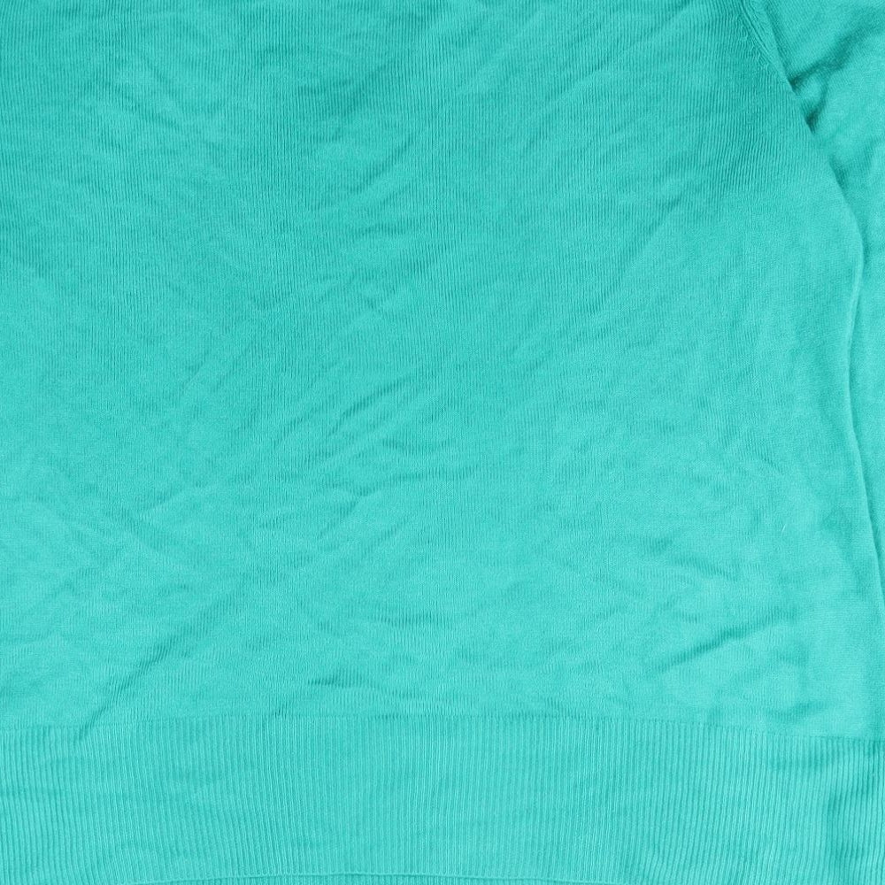 Womens UK Size 18 Collection Green Pullover Jumper