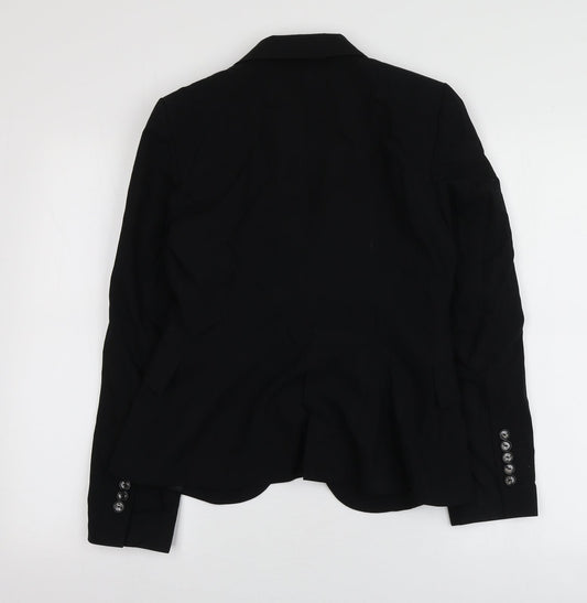 Womens UK Size 38 Zara Black Jacket