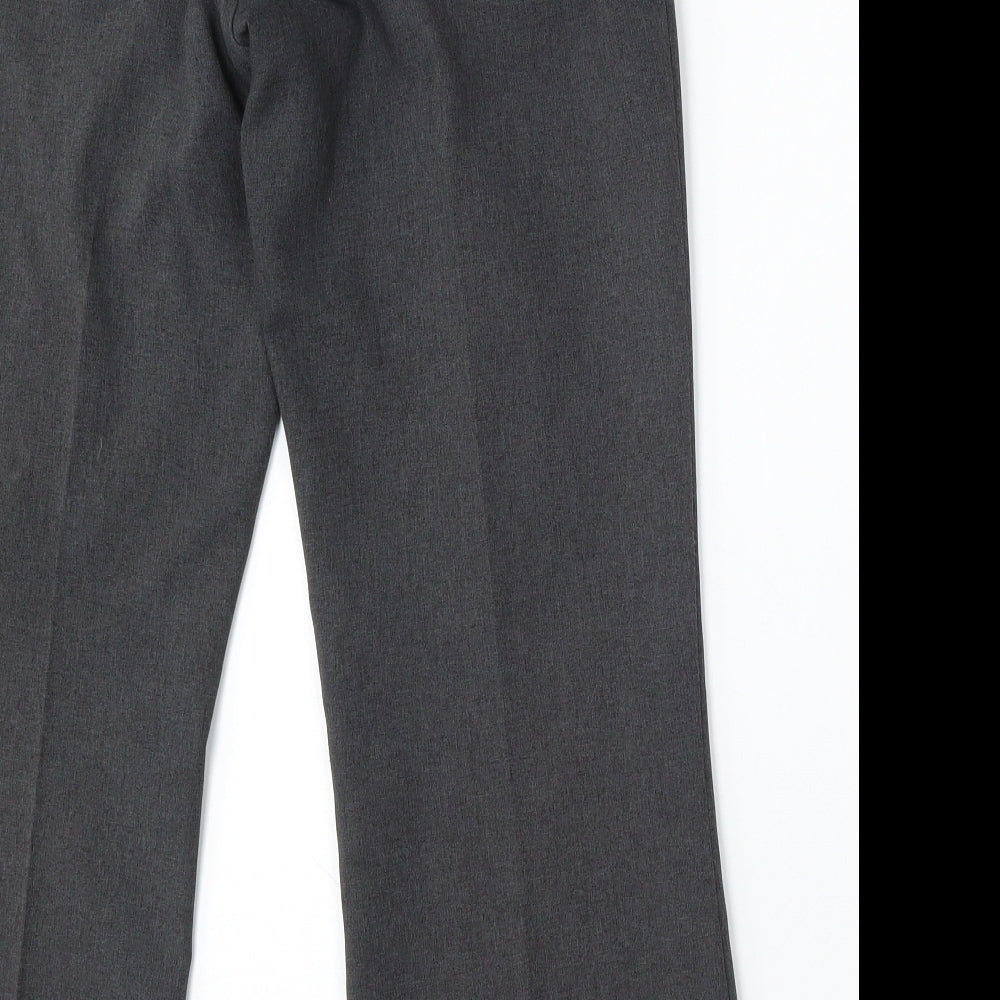 Womens UK Size 12 Papaya Regular Fit Grey Trousers
