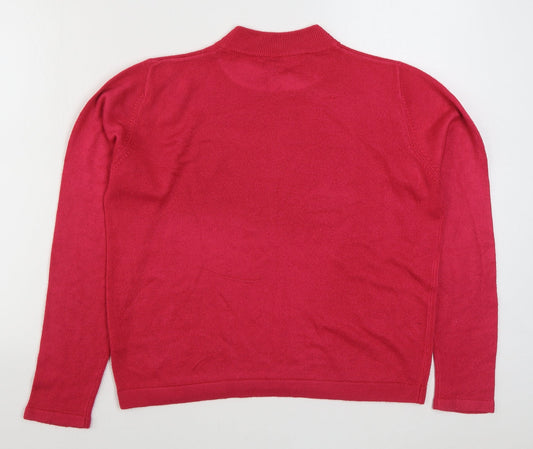 Womens UK Size 14 Originals Pink Pullover Jumper