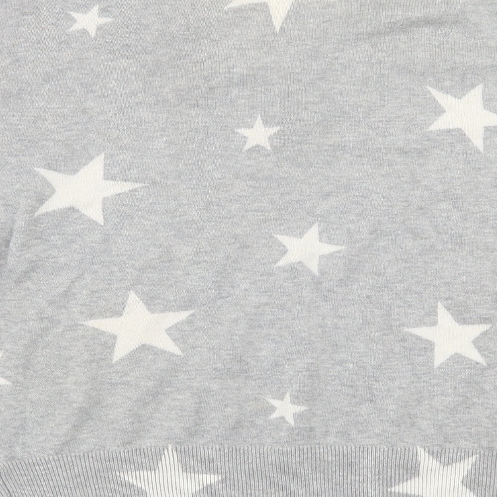 Womens UK Size S Marks and Spencer Grey Pullover Jumper