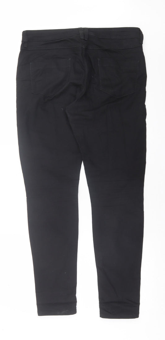 Womens UK Size 36 in Preworn Regular Fit Jegging Black Trousers