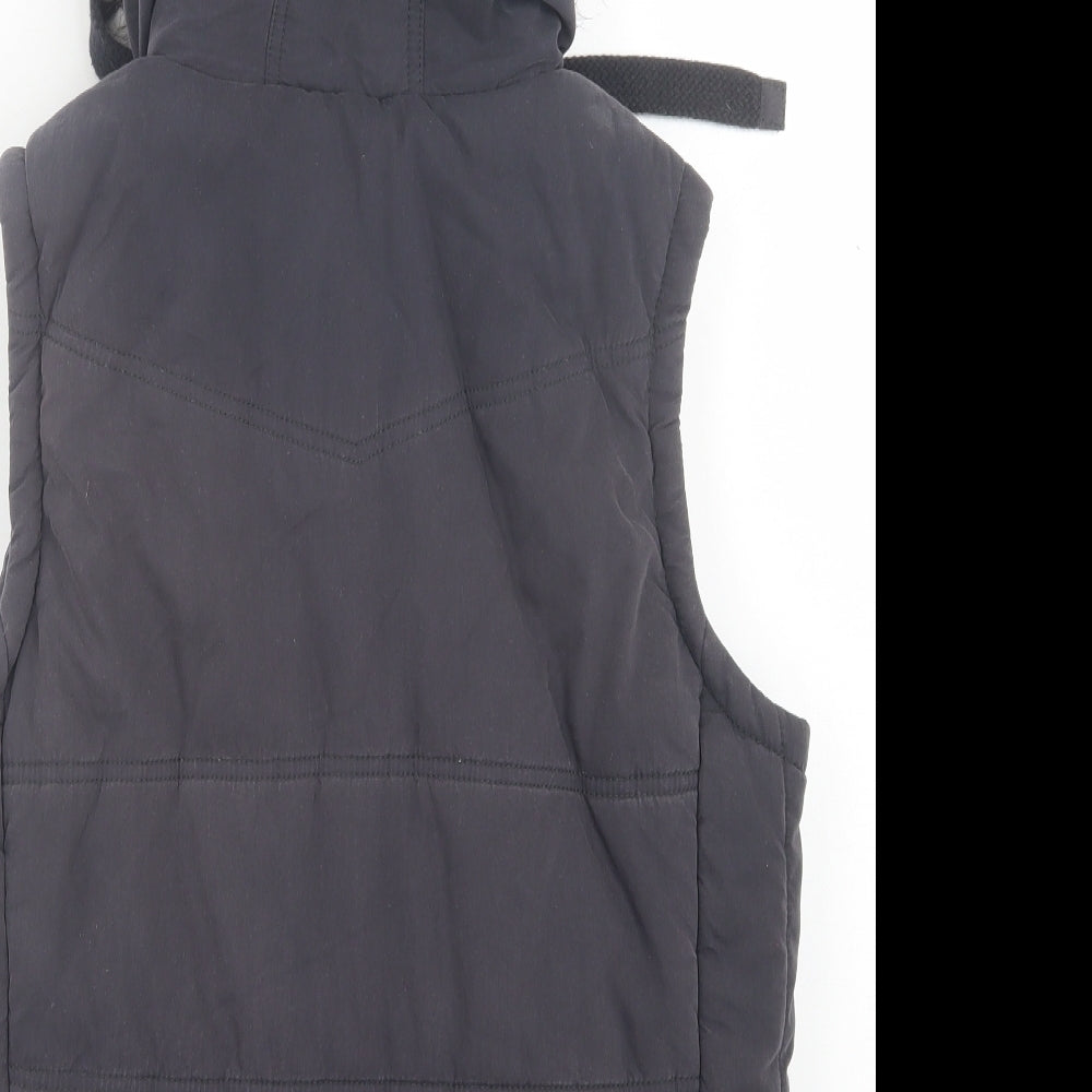 Womens UK Size 12 Indigo Blue Gilet