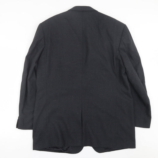 Mens UK Size 38 Marks and Spencer Regular Blue Suit Jacket