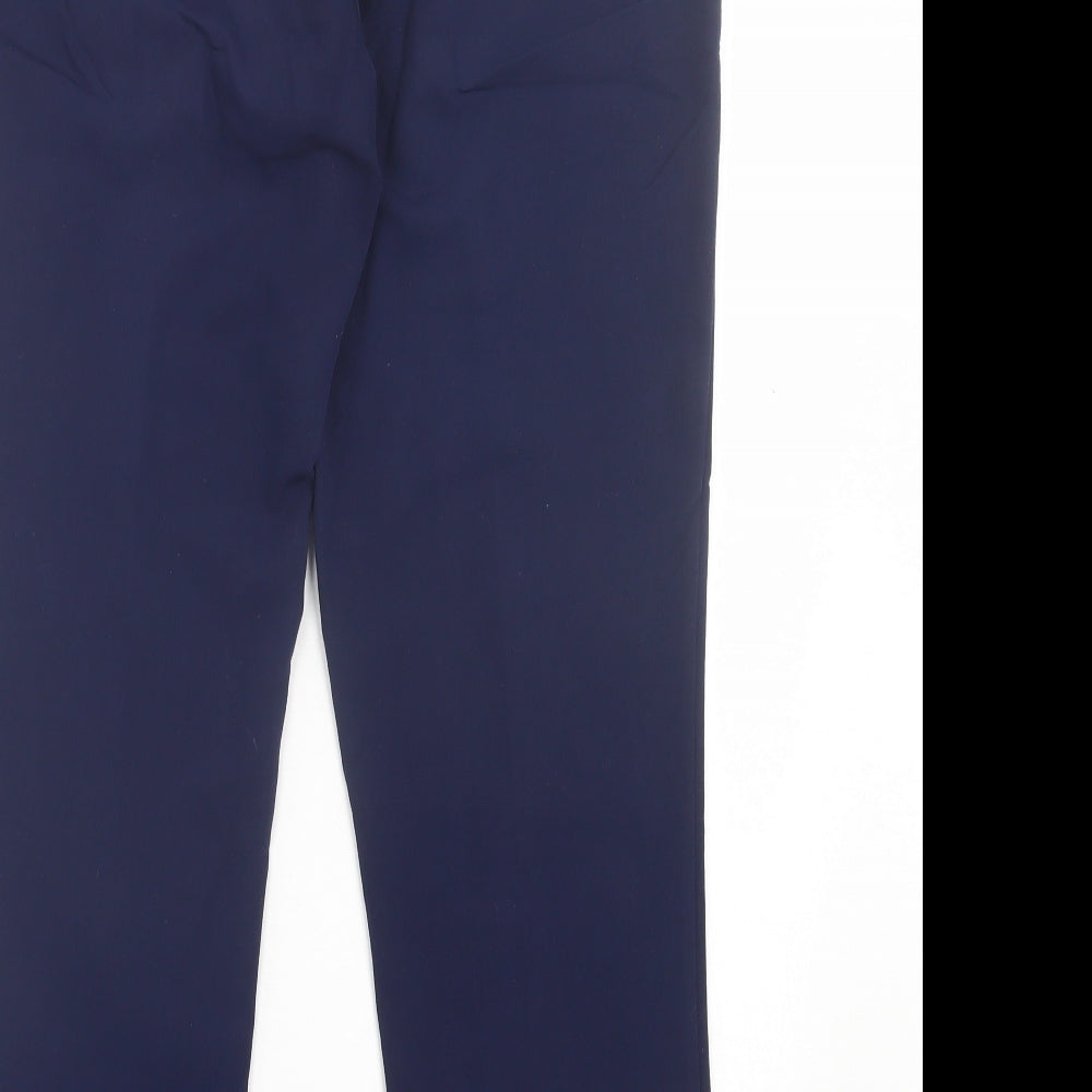 Womens UK Size 12 ASOS Regular Fit Blue Trousers