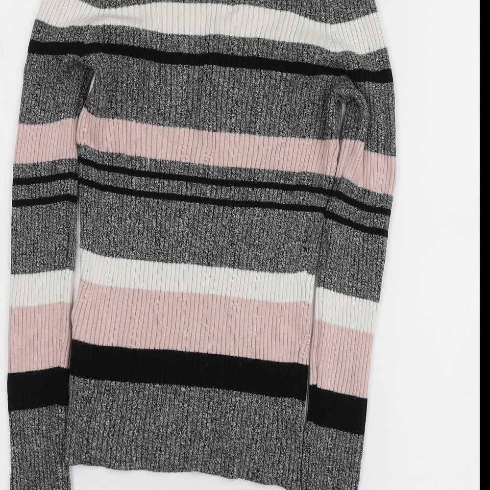 Womens UK Size XS H&M Multicoloured Pullover Jumper