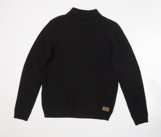 Womens UK Size M Threadbare Black Pullover Jumper