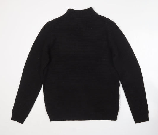 Womens UK Size M Threadbare Black Pullover Jumper