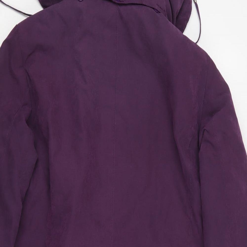 Womens UK Size M BM collection Purple Pea Coat