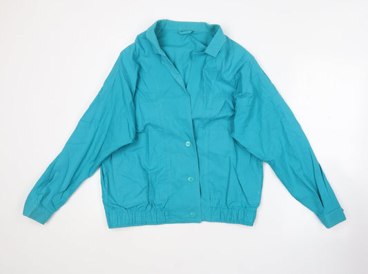 Womens UK Size 14 St Michael Blue Jacket