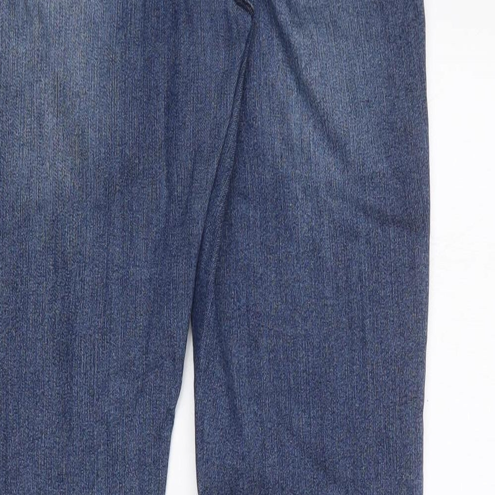 Womens UK Size 28 in Blue Spice Regular Fit Skinny Blue Jeans