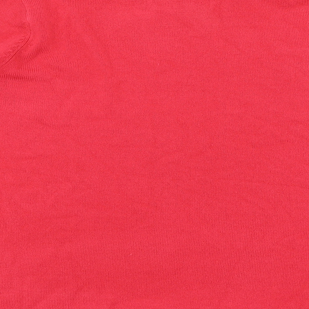 Womens UK Size L BM Pink Pullover Jumper
