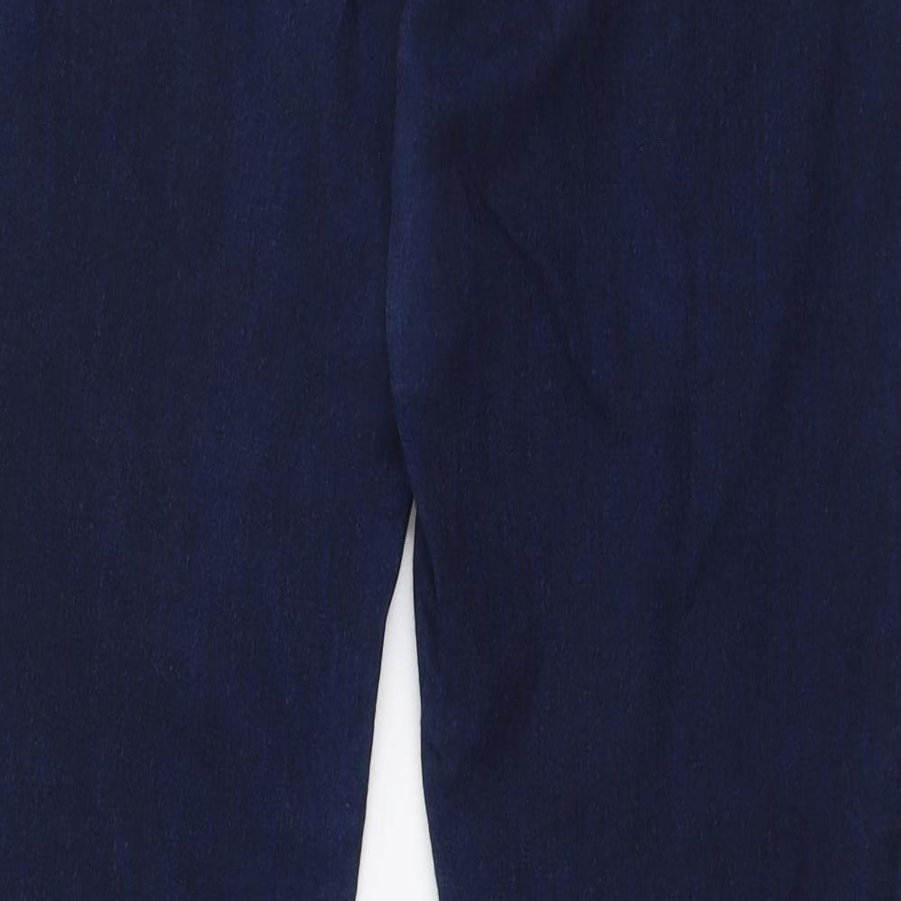 Denim Co Womens Blue Polyester Jegging Jeans Size 12 L32 in Slim