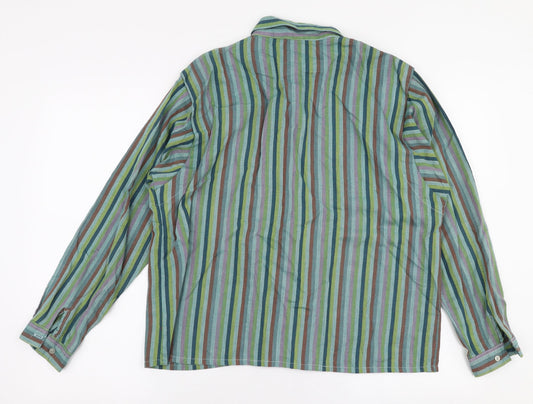 Womens UK Size 18 C&A Multicoloured Basic Button-Up