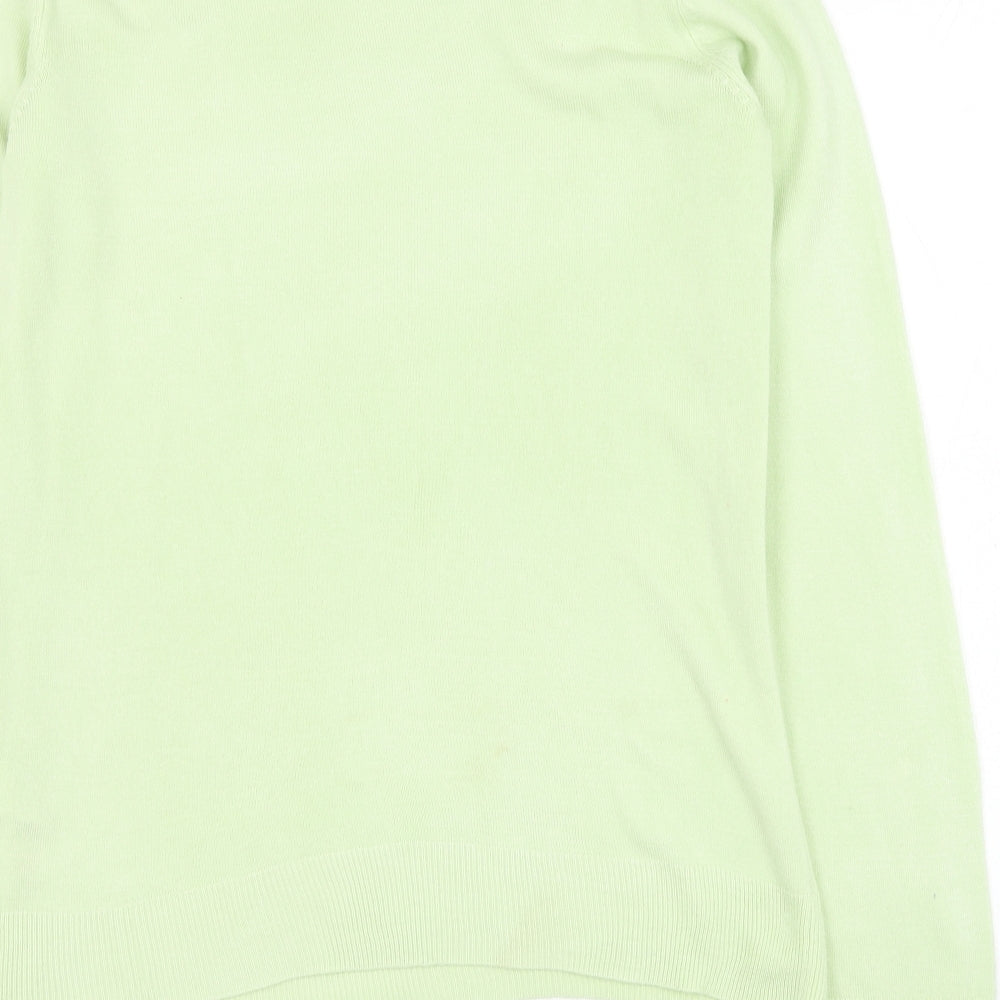 Womens UK Size 10 Bonmarché Green Pullover Jumper