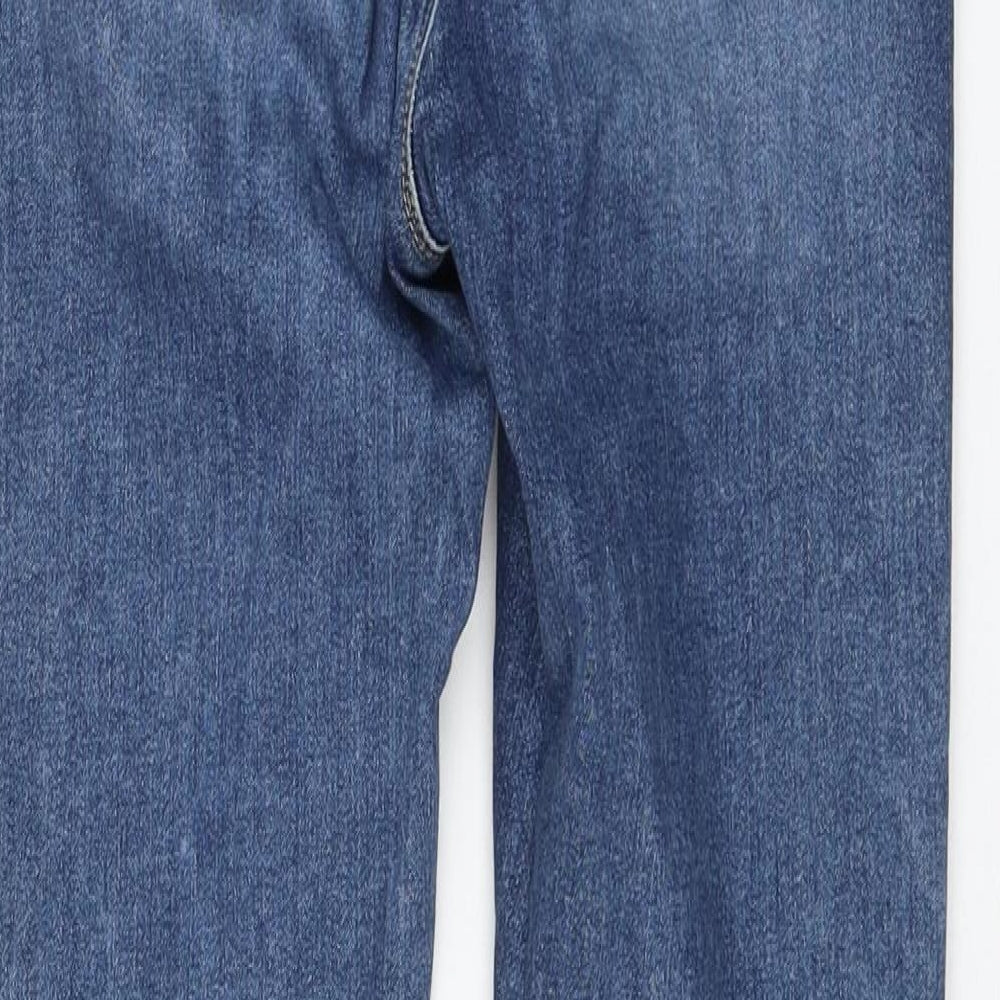 ASOS Womens Blue Cotton Skinny Jeans Size 26 in L32 in Regular Zip