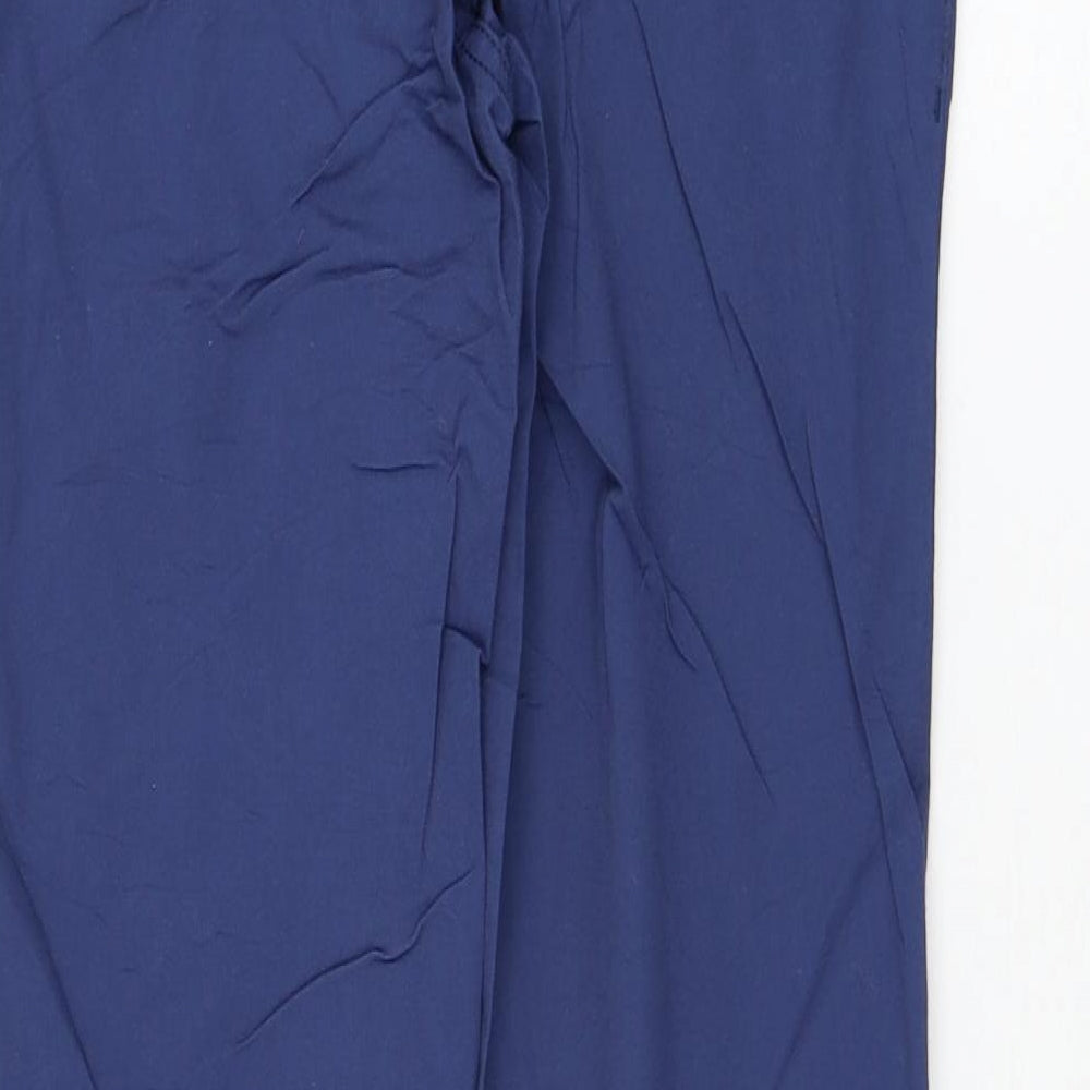 Womens UK Size S House Regular Fit Chino Blue Trousers