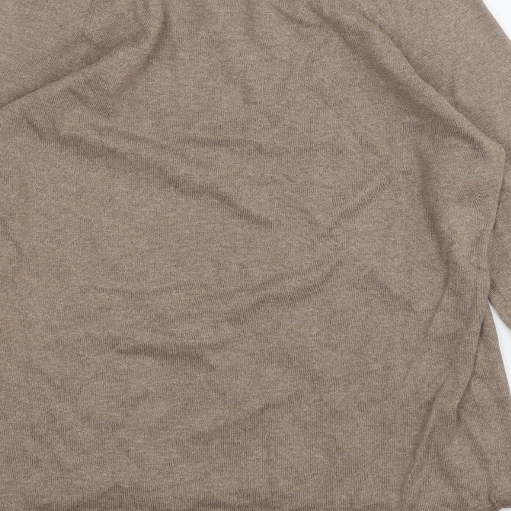 Mens UK Size S Gap Brown T-Shirt