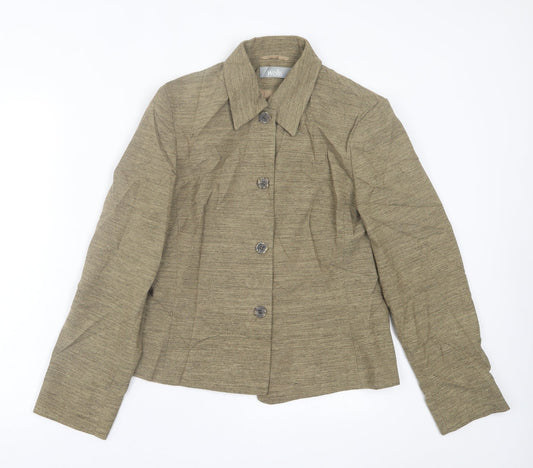 Womens UK Size 12 Wallis Green Jacket