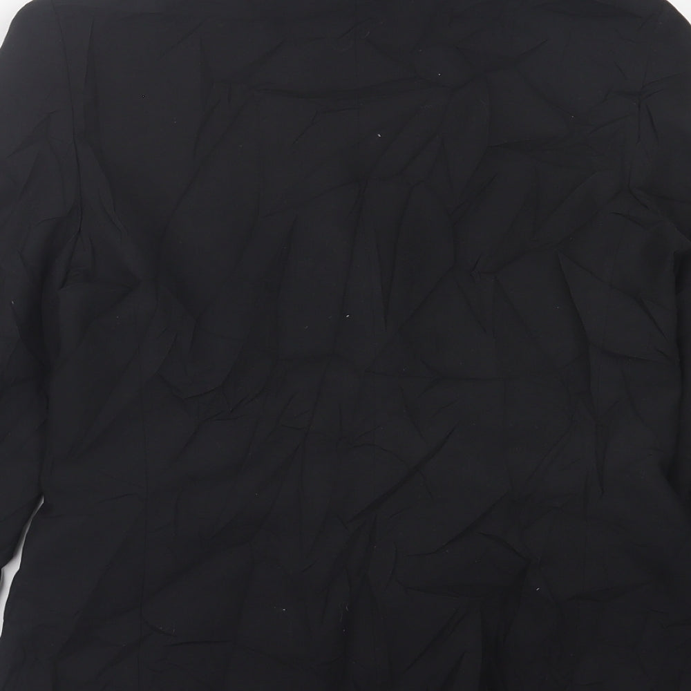 Womens UK Size 10 Simon Jersey Black Jacket