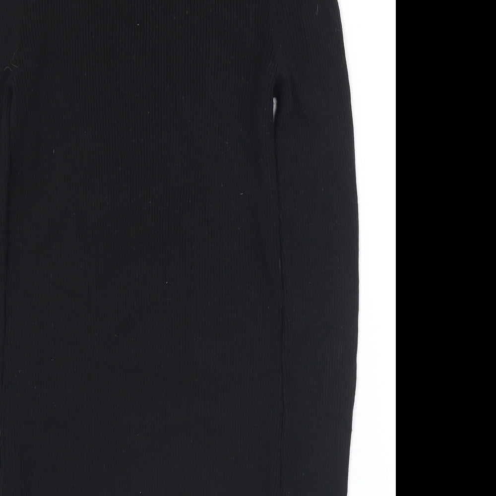 Womens UK Size 8 River Island Black Pullover Jumper