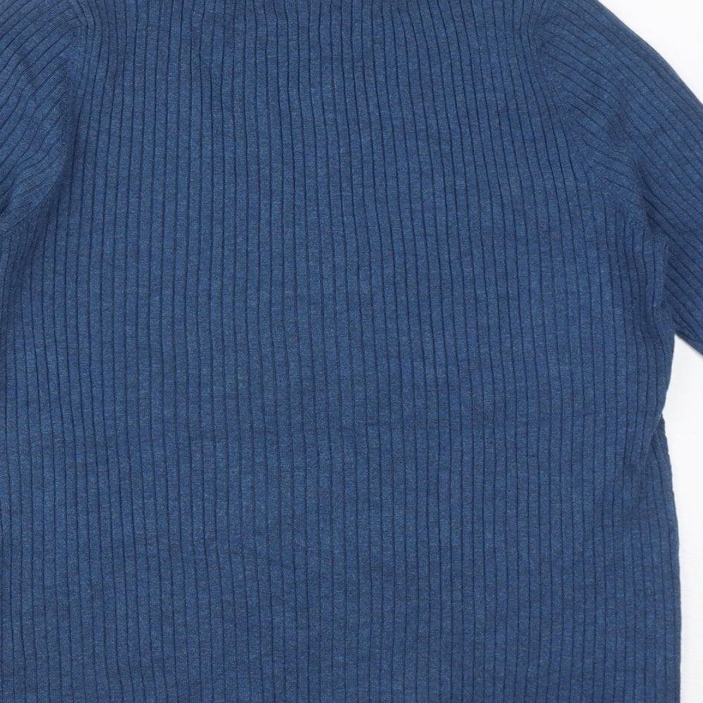 Womens UK Size 16 Marks and Spencer Blue Pullover Jumper