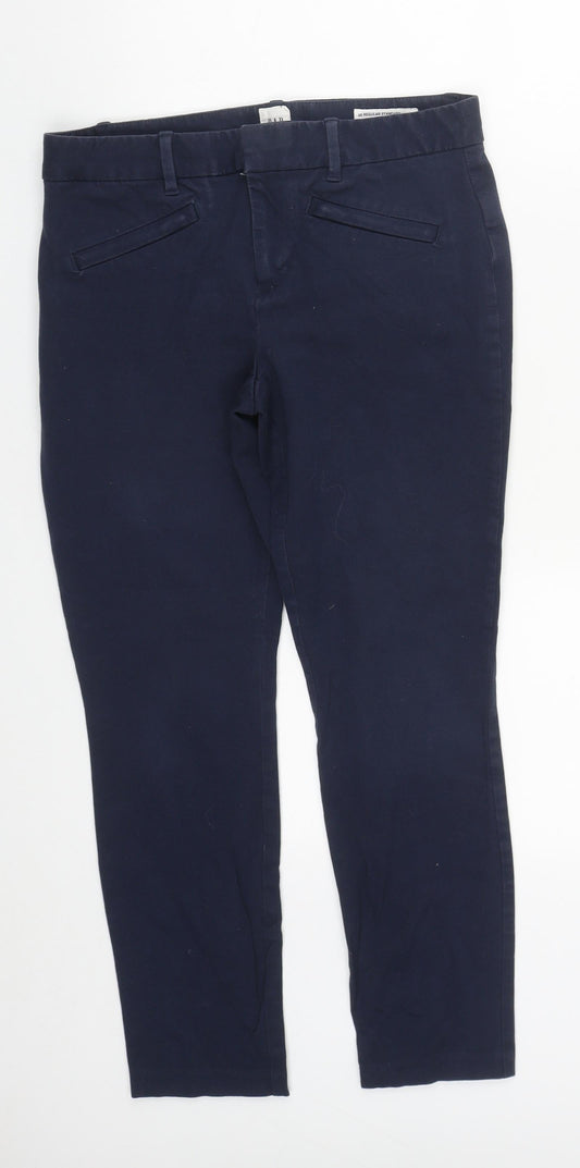 Womens UK Size 30 in Gap Regular Fit Skinny Blue Jeans