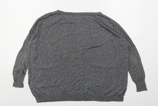 Womens UK Size M Zara Grey Pullover Jumper