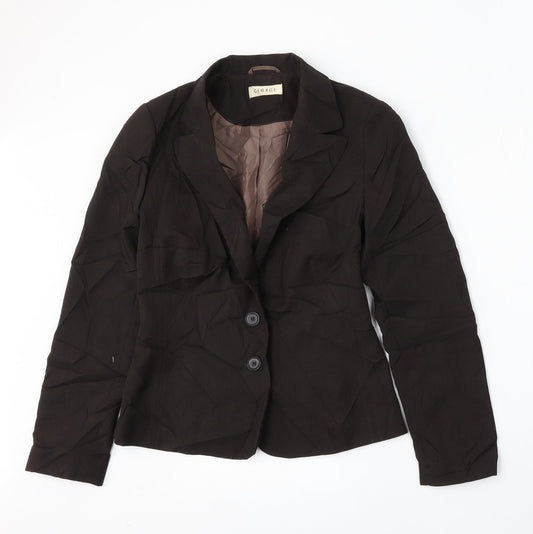 Womens UK Size 8 George Regular Brown Suit