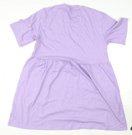 Womens UK Size S Divided Pink Basic Blouse