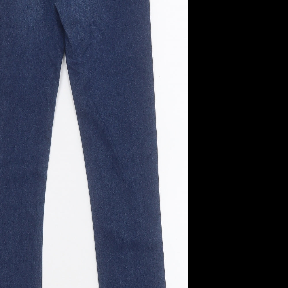 &denim Womens Blue Cotton Skinny Jeans Size 10 L29 in Regular