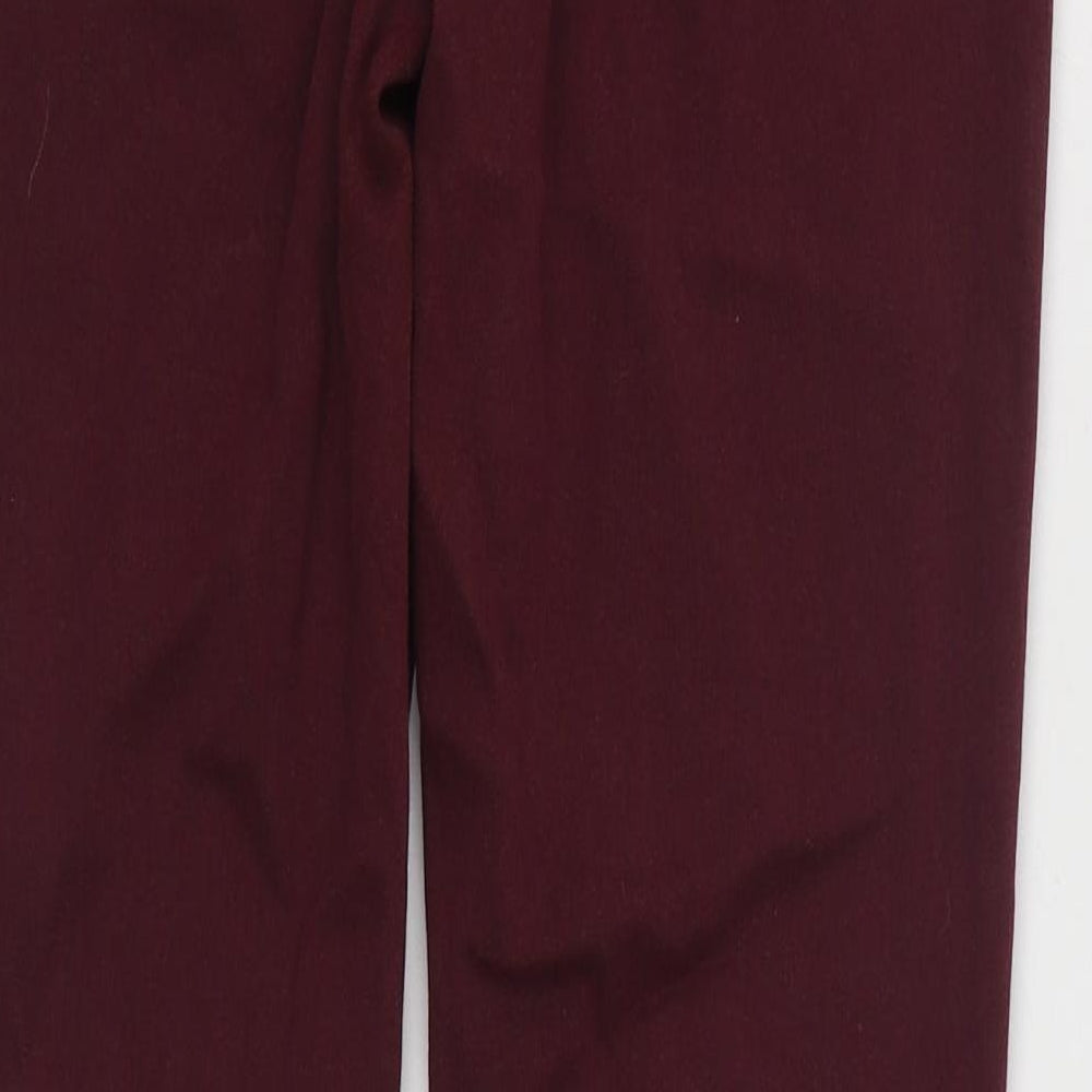 Dorothy Perkins Womens Purple Cotton Skinny Jeans Size 10 L29 in Regular Zip