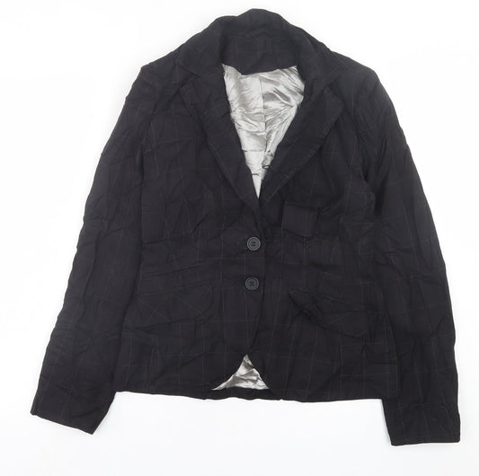 Womens UK Size 12 Dorothy Perkins Black Jacket