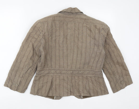 Womens UK Size 14 NEXT Brown Jacket