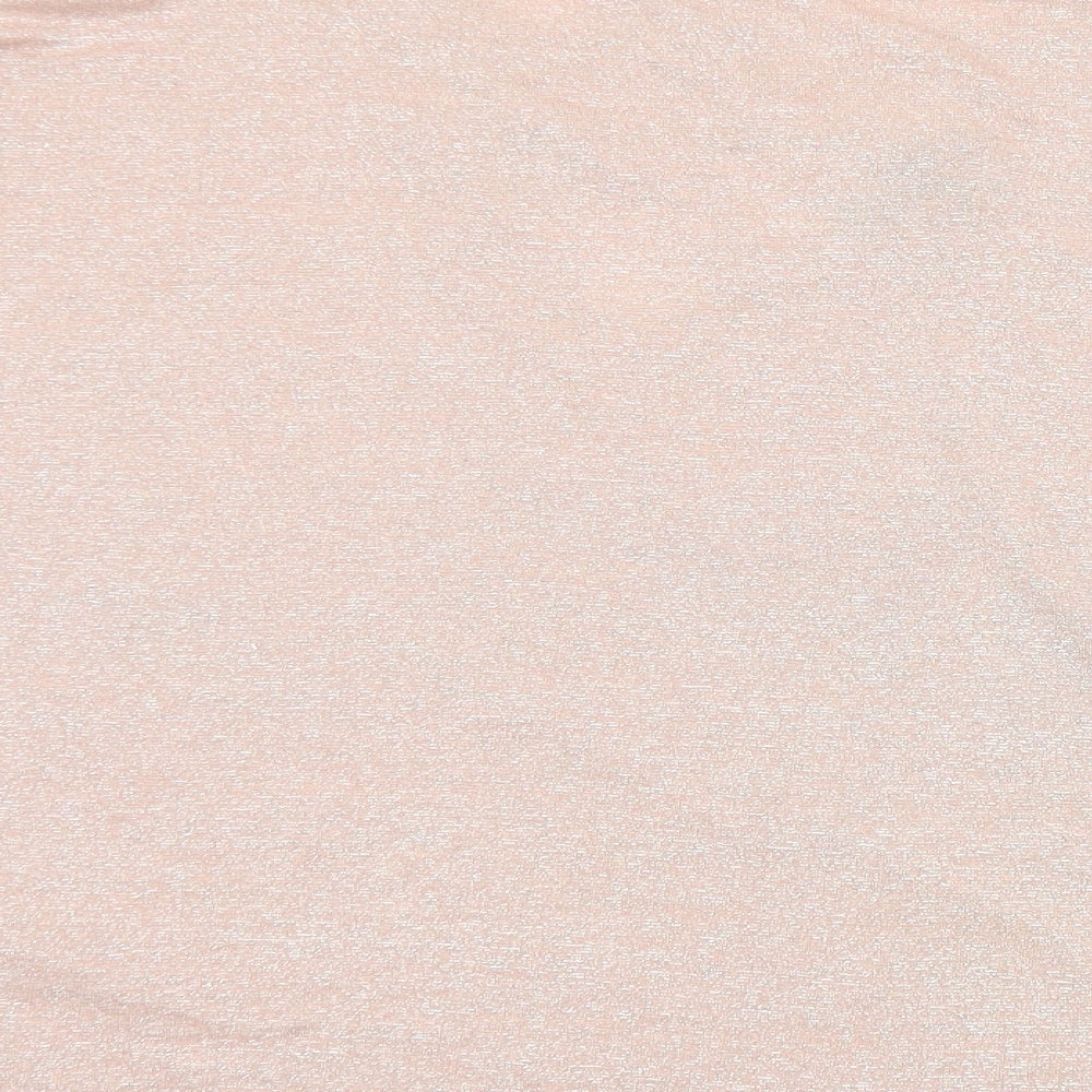 Womens UK Size L New Look Pink Basic Blouse
