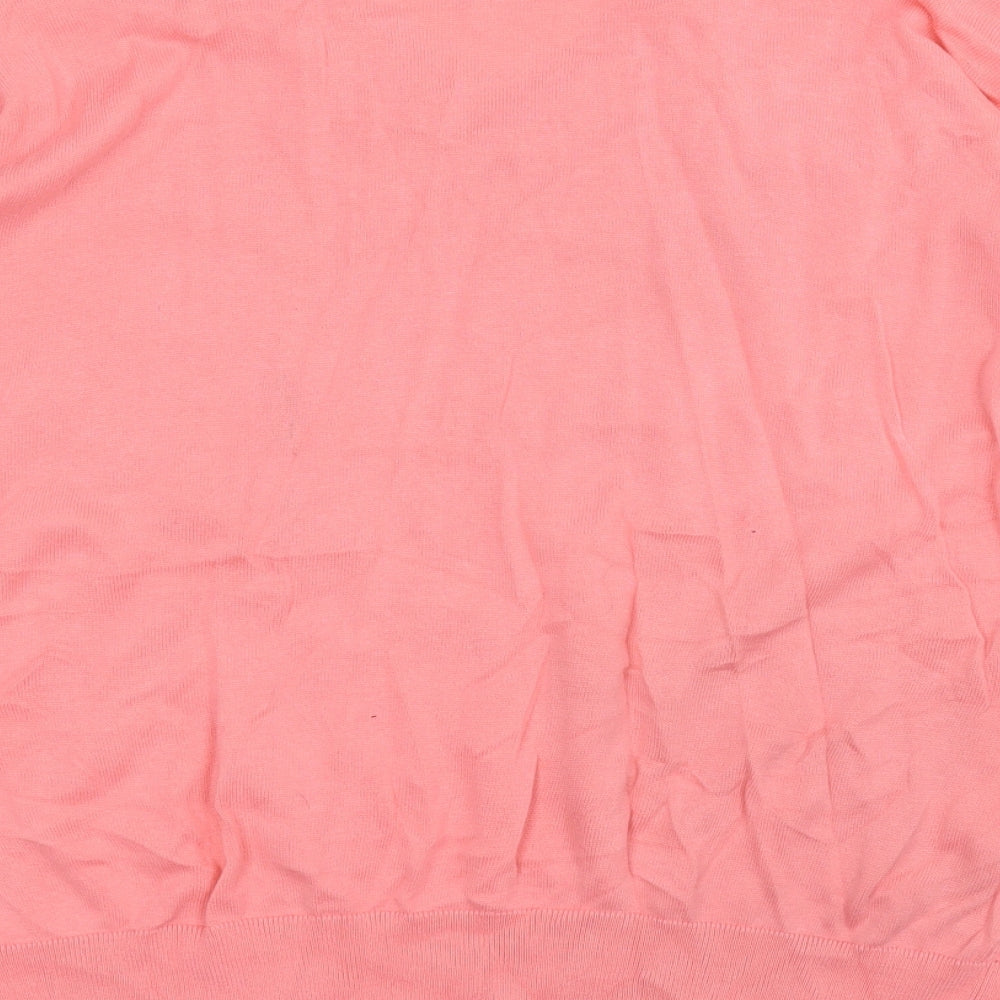 Womens UK Size L Dunnes Stores Pink Pullover Jumper