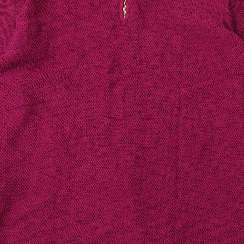 Womens UK Size 16 Marks and Spencer Purple Pullover Jumper