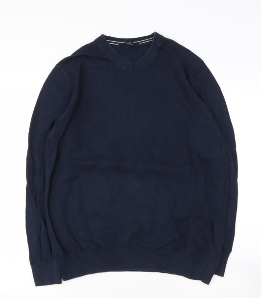 Womens UK Size L Very Blue Pullover Jumper