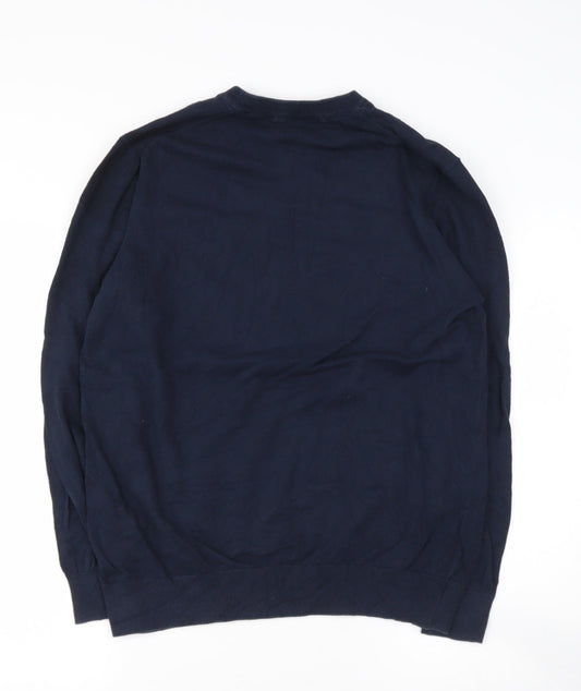 Womens UK Size L Very Blue Pullover Jumper