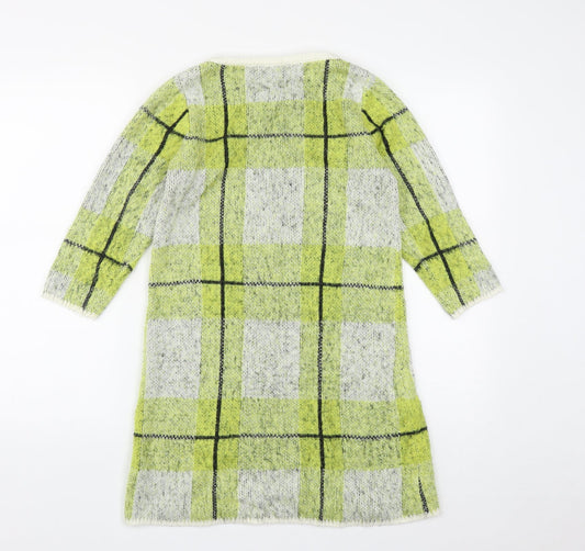 Womens UK Size 6 Fashion Union Green Tunic Jumper