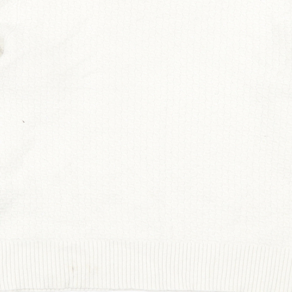 Womens UK Size 14 Warehouse White Pullover Jumper