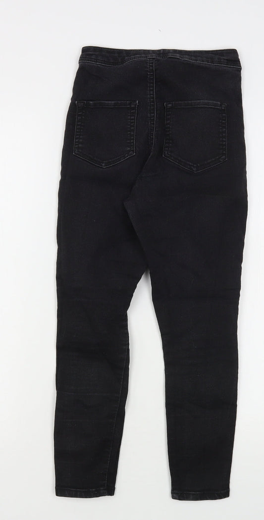 ASOS Womens Black  Cotton Skinny Jeans Size 26 in L23 in Regular