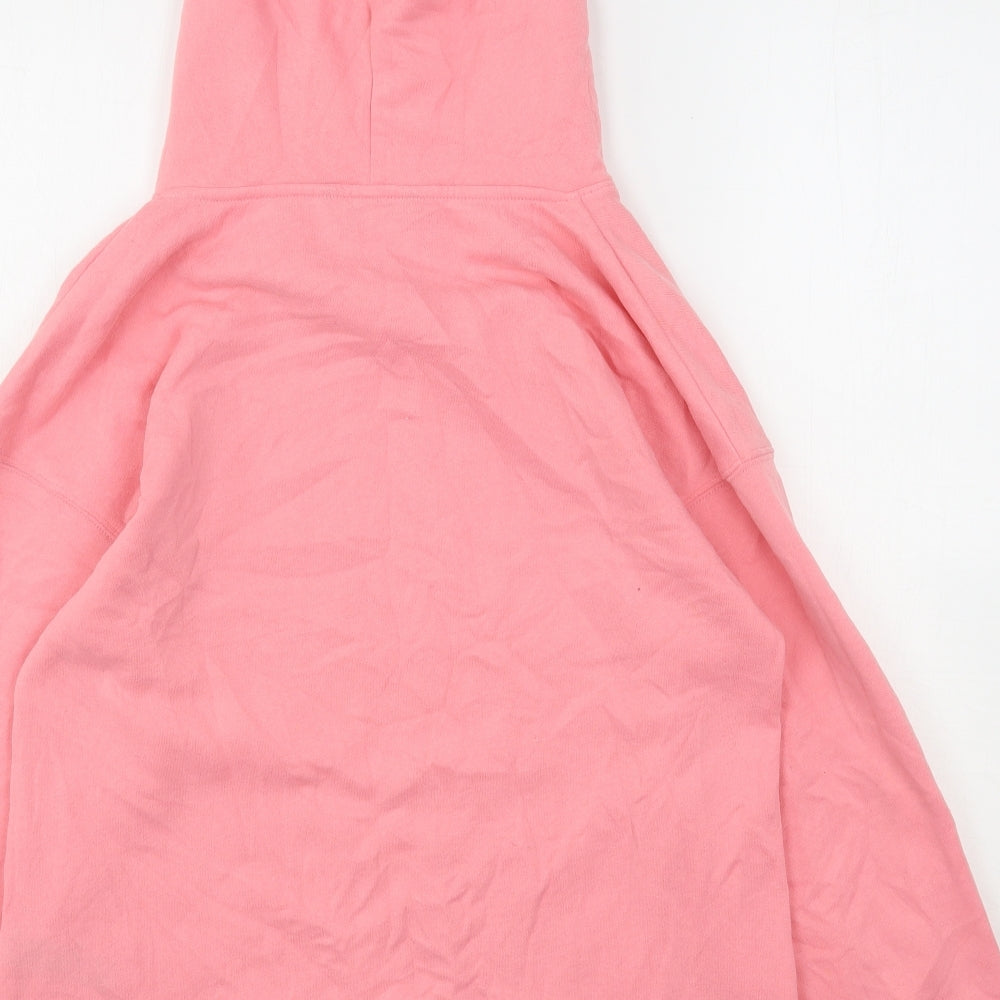 Womens UK Size XS Dunnes Stores Pink Pullover Hoodie
