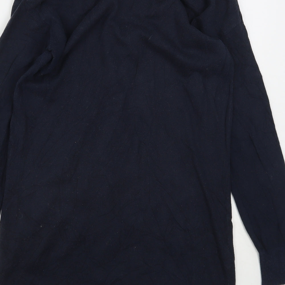 Womens UK Size 8 NEXT Blue Cardigan Jumper