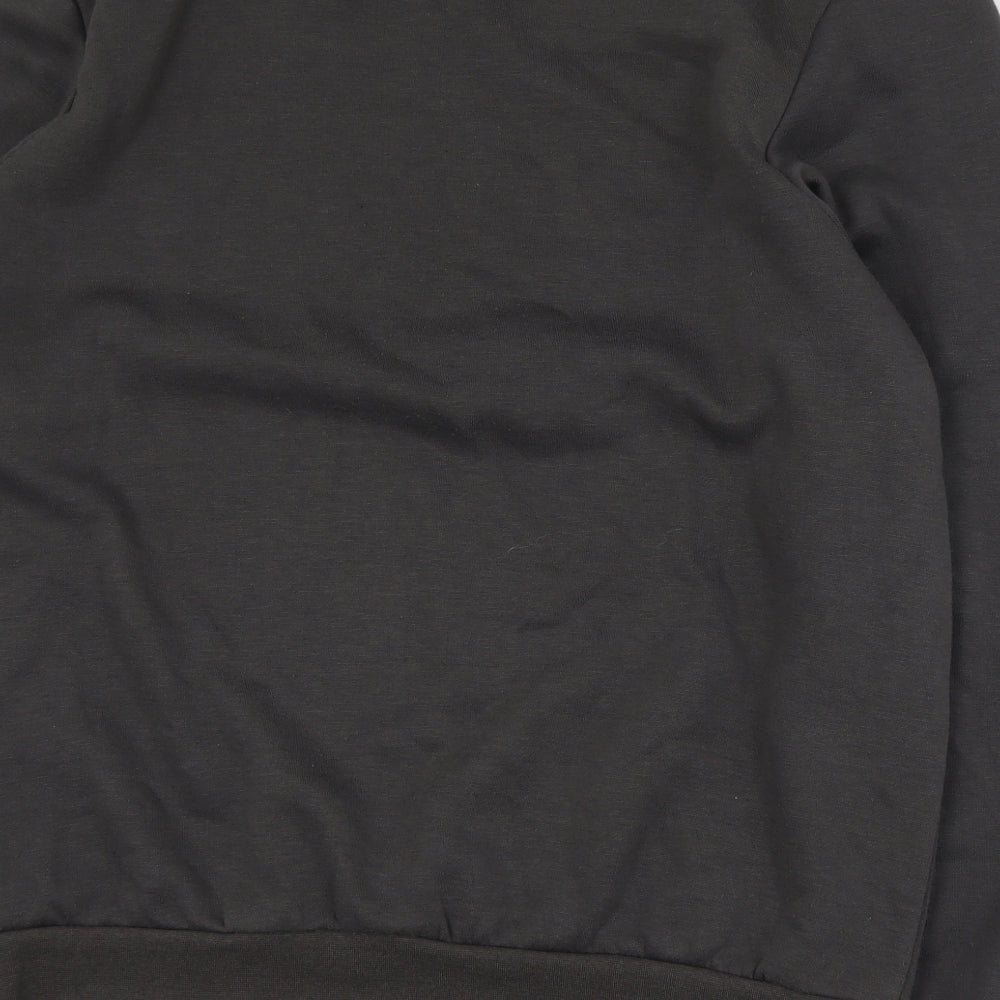 Slazenger Womens Grey Polyester Pullover Sweatshirt Size L Pullover
