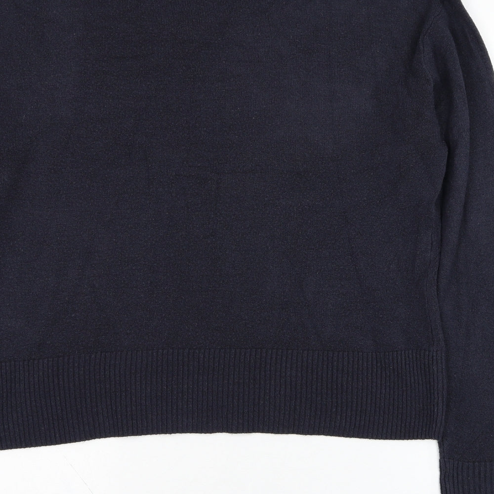 Womens UK Size 18 Marks and Spencer Blue Pullover Jumper