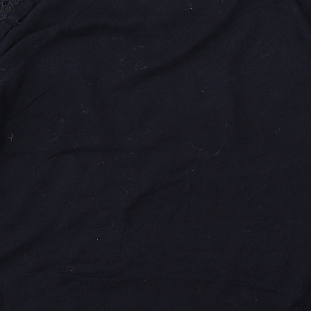 Womens UK Size 8 Marks and Spencer Blue Pullover Jumper