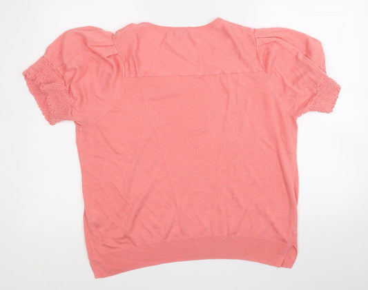 Womens UK Size XL NEXT Pink Pullover Jumper