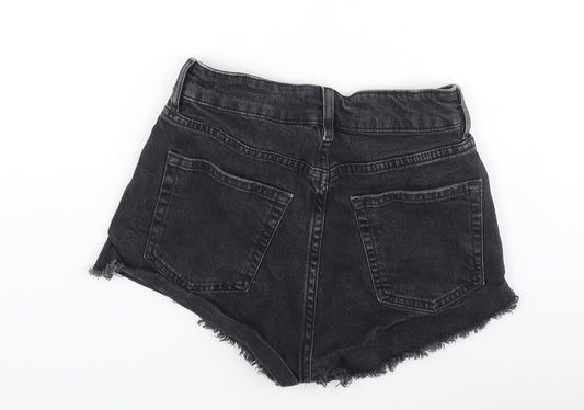 Divided Womens Grey  Cotton Hot Pants Shorts Size 34 L3 in Regular