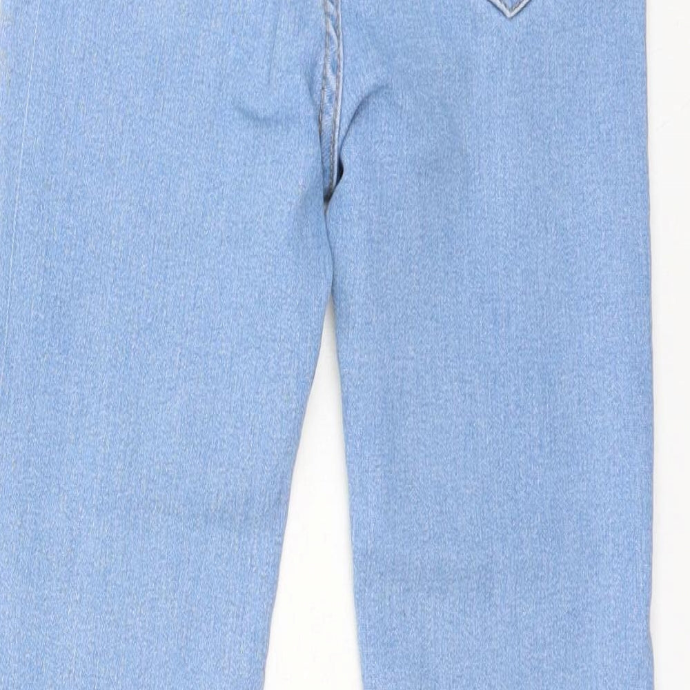 Pull&Bear Womens Blue Cotton Skinny Jeans Size 34 L23 in Regular